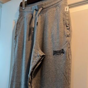 Gray Lonsdale Men's Sweatpants